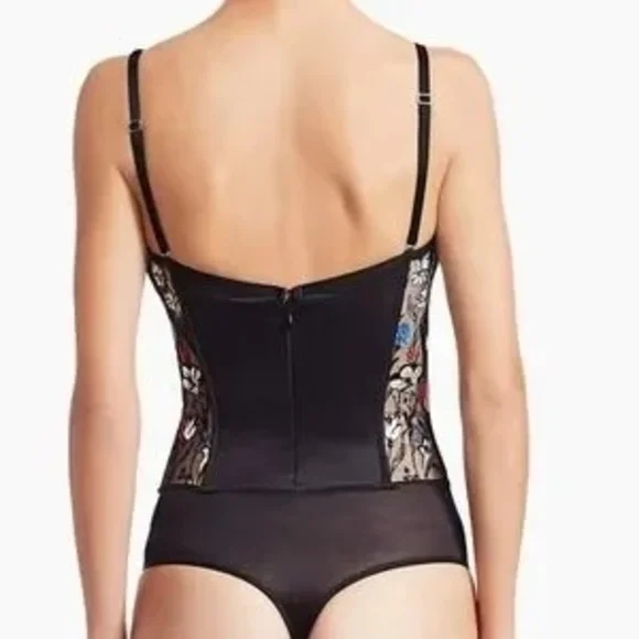 Wolford Wildflower String Bodysuit - Picture 2 of 4